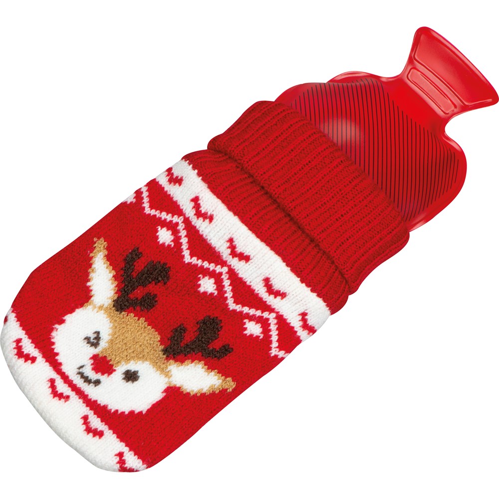 Handwarmer met kerstmotief