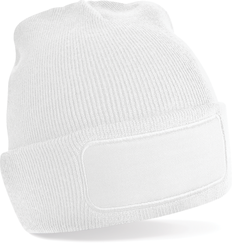 B445 - Original Patch Beanie - White