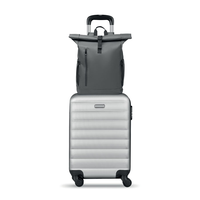 BANGKOK ROLL - Rolltop laptop rugzak 600D