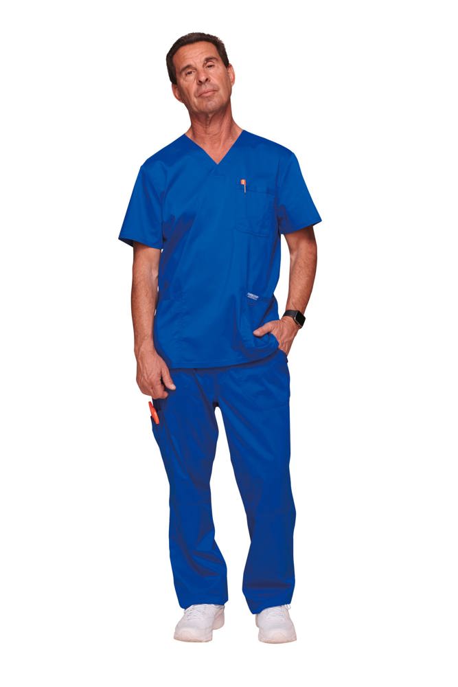CHWWE670 - Tuniek met V-hals voor heren