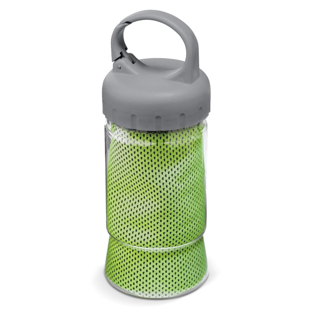 Fitness handdoek 30x90 cm - lichtgroen