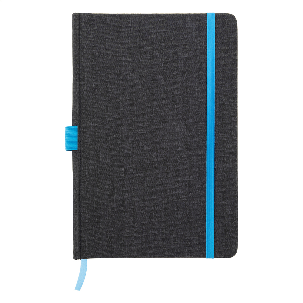 Andesite - notitieboek - licht blauw/donker grijs