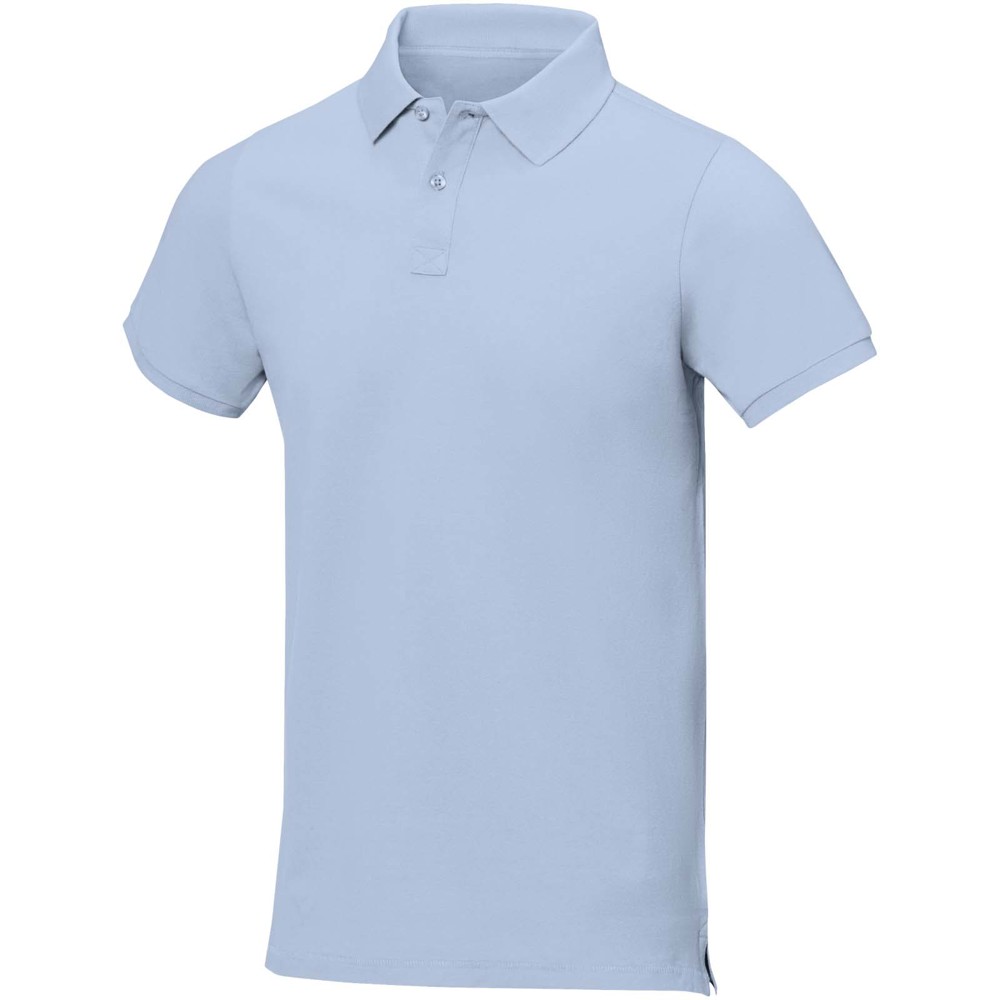 Calgary 200 g/m² herenpolo met korte mouwen - Mistblauw