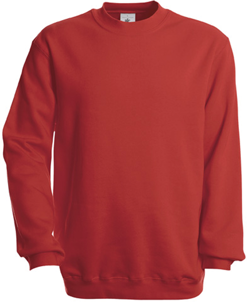 CGSET - Sweater ronde hals Set In - RED