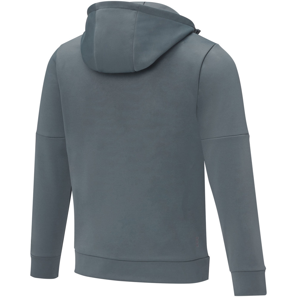 Sayan anorak heren sweater met halve rits en capuchon