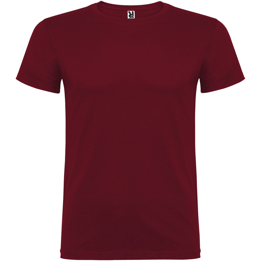 Beagle 155 g/m² kindershirt met korte mouwen - Granaat