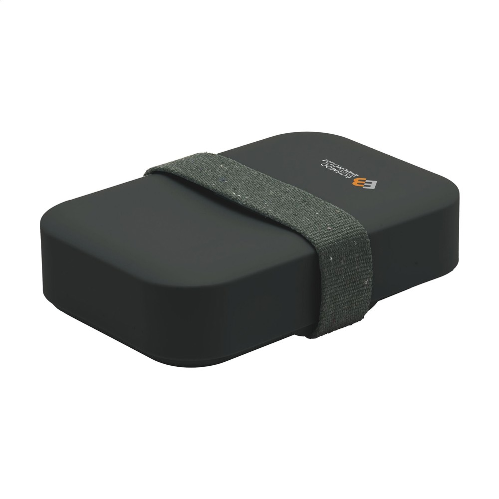 Amuse Recycled PP Lunch Box - grijs/groen
