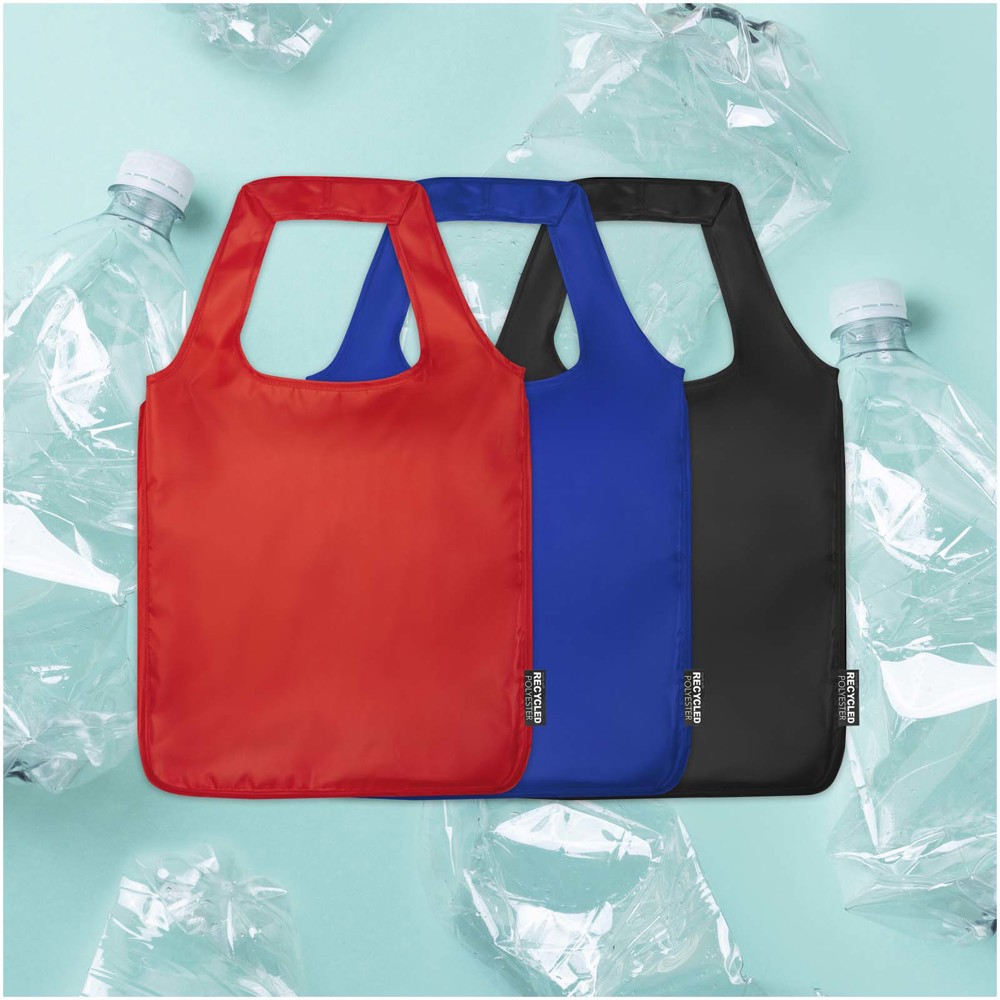 Ash RPET grote opvouwbare draagtas 14L