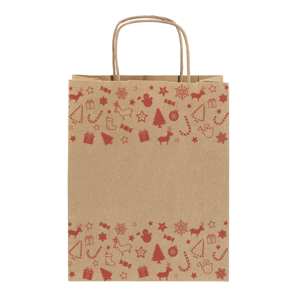Julegave L - Kerst geschenktas, groot