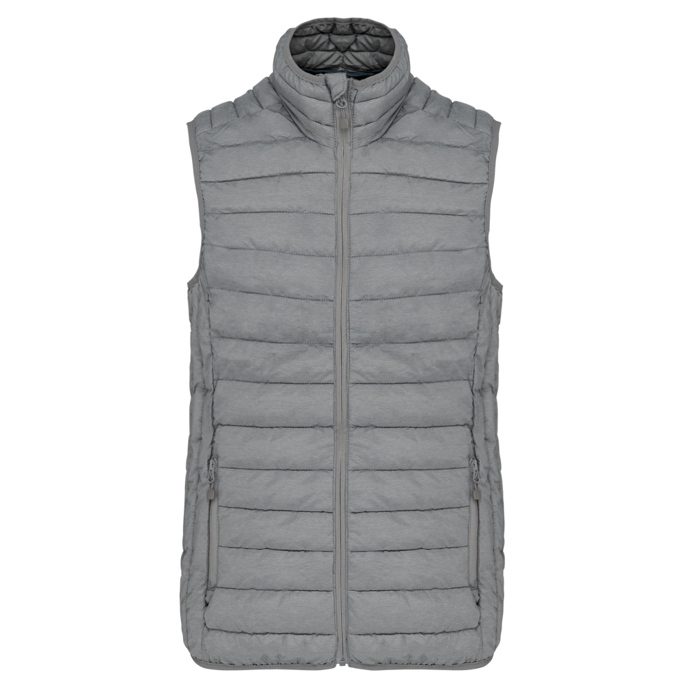 K6114 - Ladies' lightweight sleeveless down jacket - Marl Silver