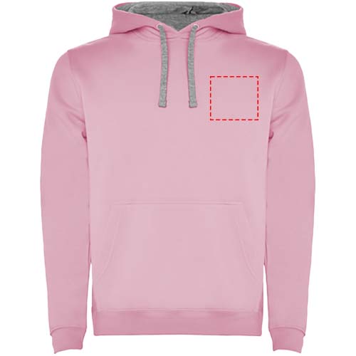 Urban 280 g/m² hoodie voor heren