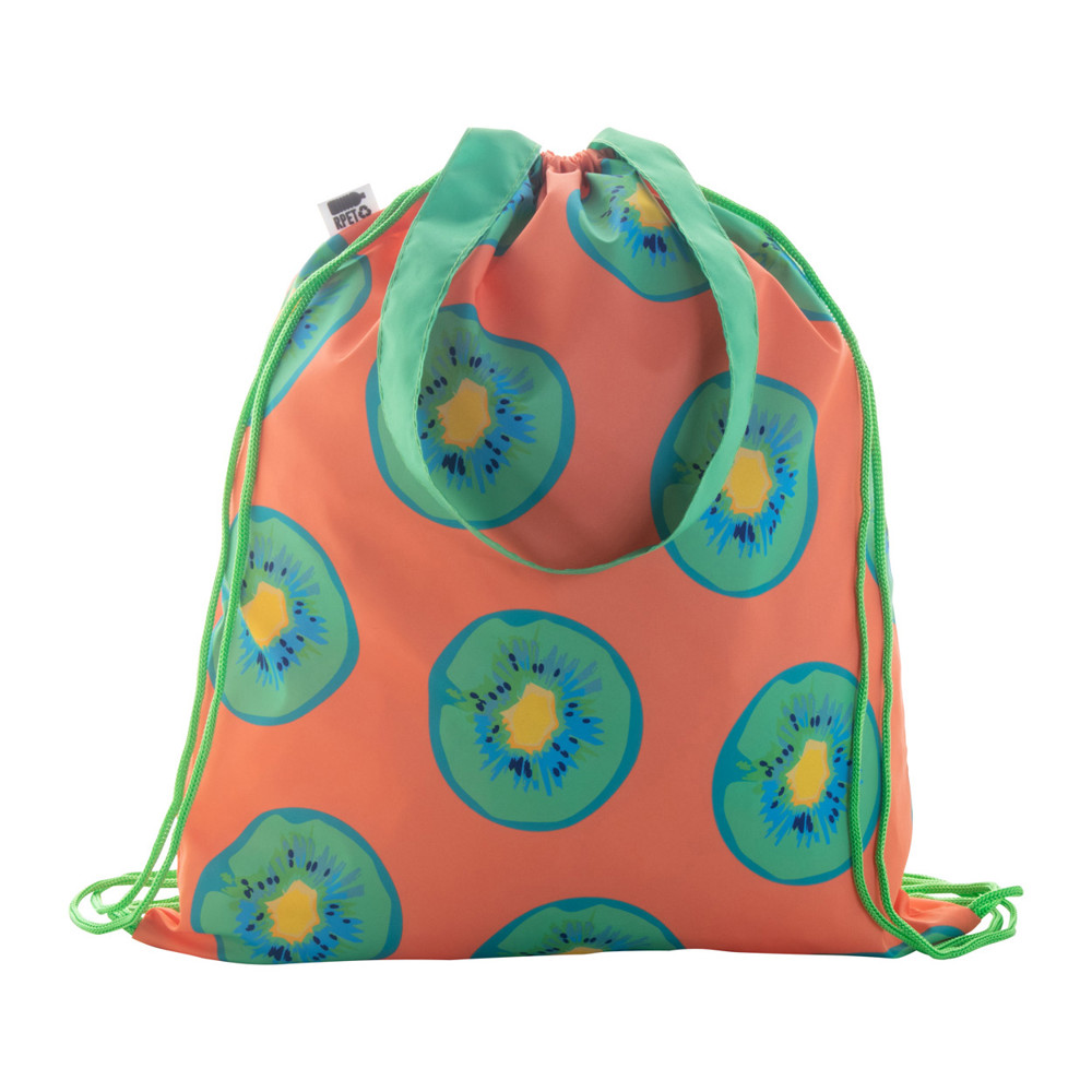 CreaDraw Shop RPET - custom made tas met trekkoordsluiting