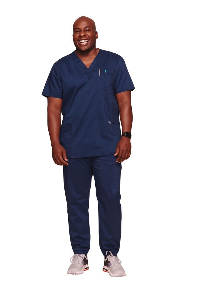CHWWE670 - Tuniek met V-hals voor heren