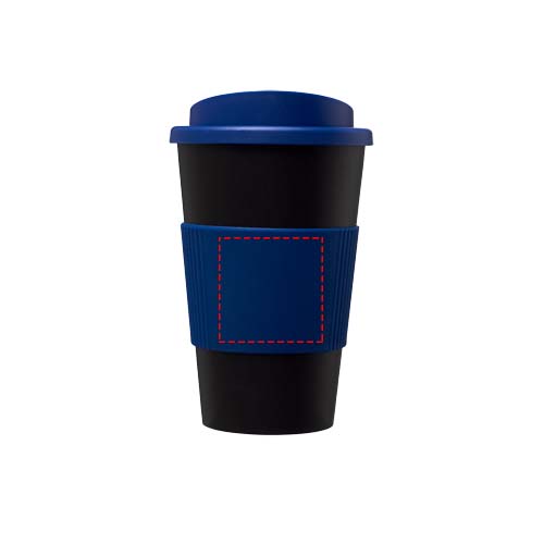 Americano® 350 ml geïsoleerde beker met grip