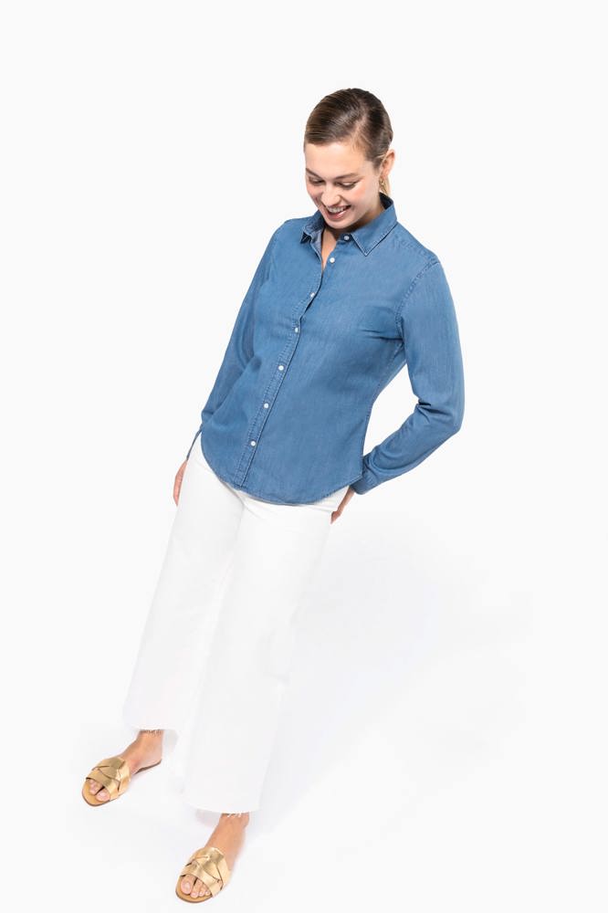 K509 - Damesblouse Denim