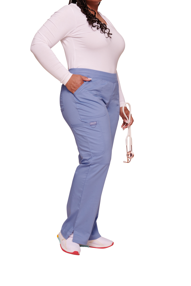 CHWWE110 - Cargobroek met standaard taille en zonder sluiting voor dames
