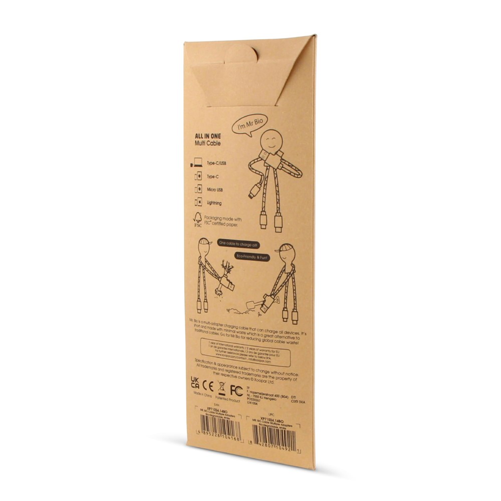 2081 | Xoopar Mr. Bio Charging cable