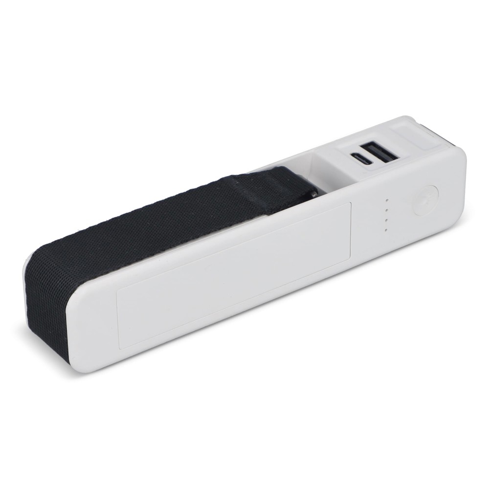 5-in-1 Travel Powerbank 2600 mAh - Bagageweegschaal - Zaklamp - Liniaal - Thermometer