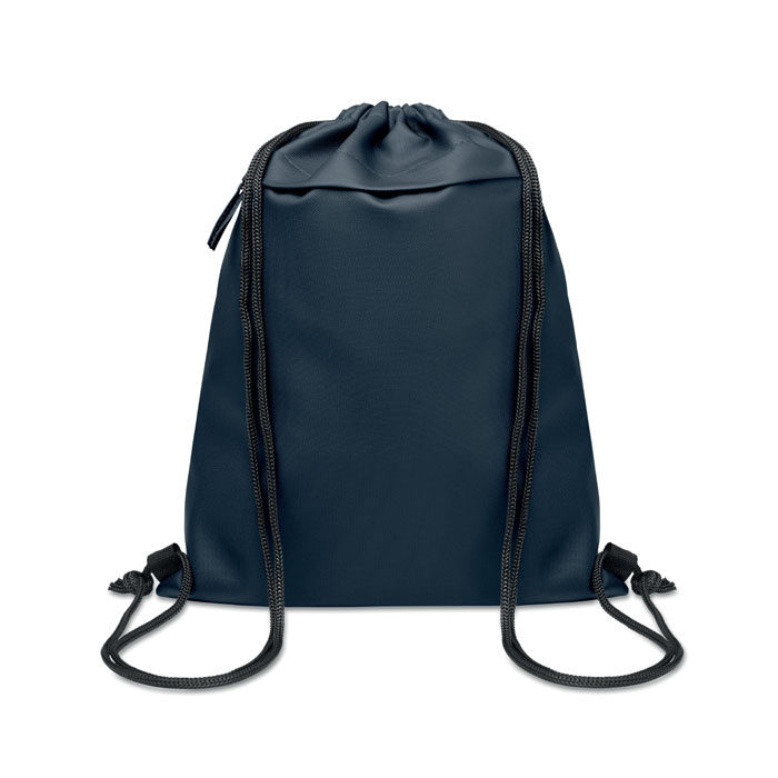BANGKOK BAG - Trekkoordtas van 600D RPET - Blauw