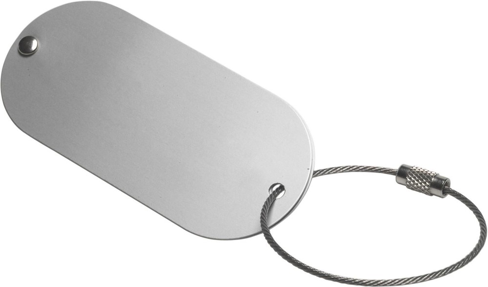Kofferlabel Isa | Aluminium