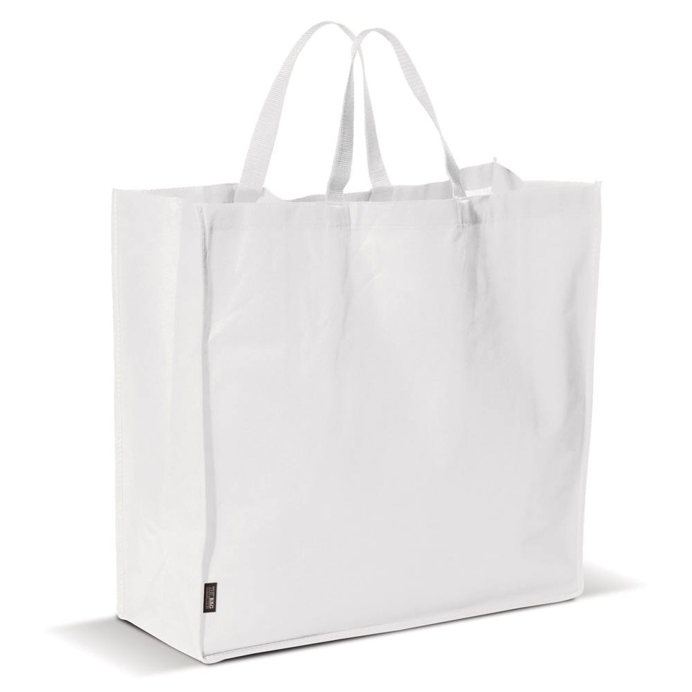Draagtas non woven 75g/m² - wit