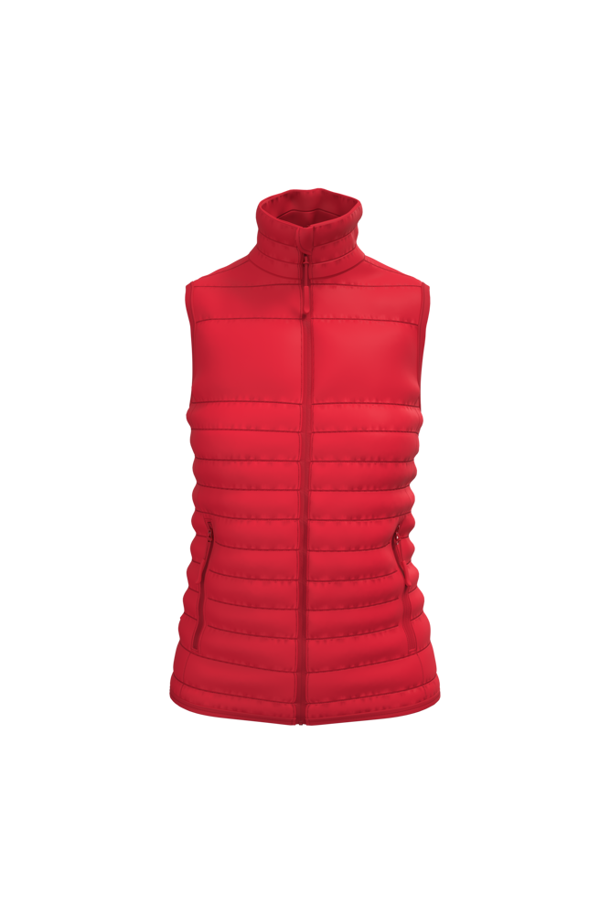 IB6173 - Gewatteerde dames bodywarmer - Ideal Red