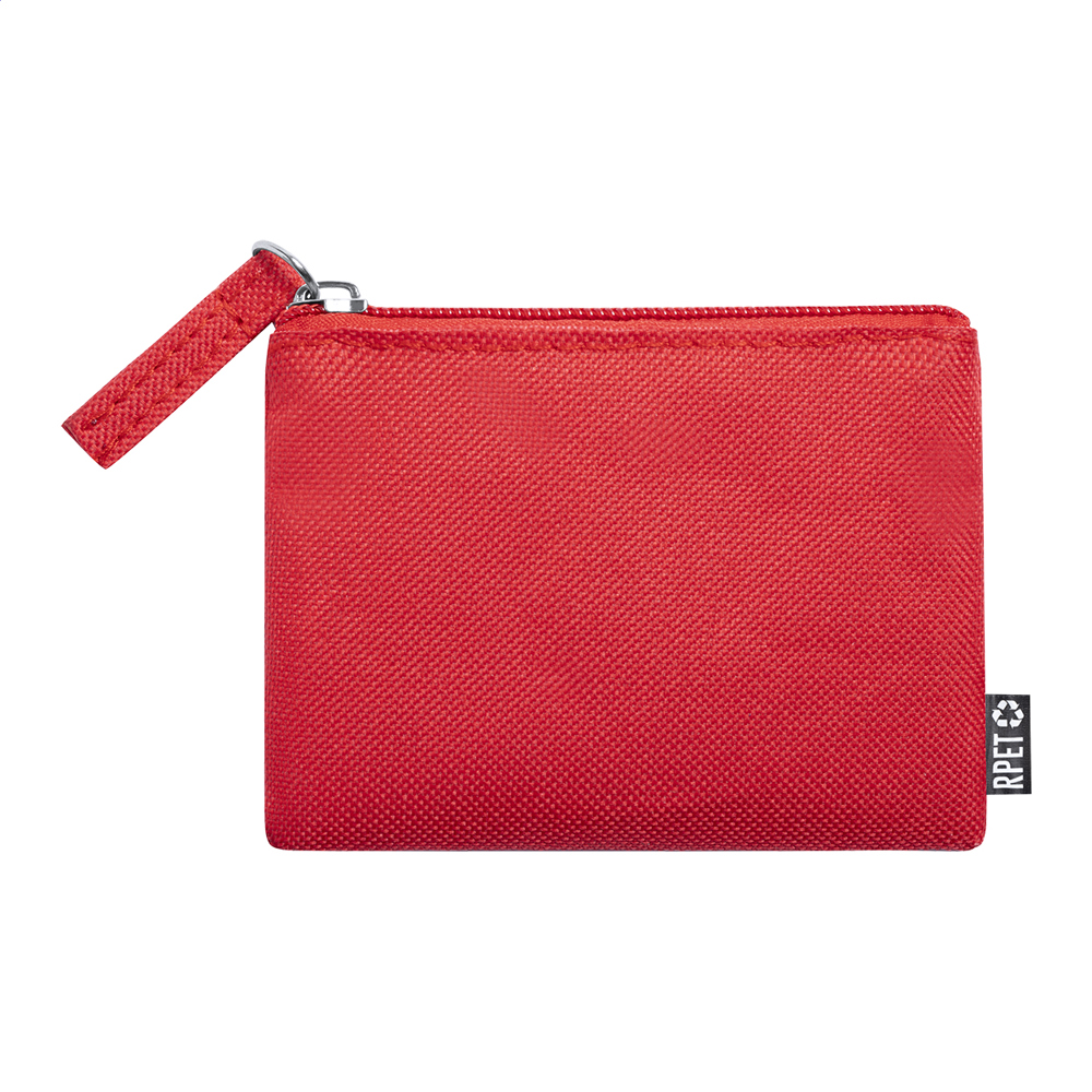Dirham - RPET-portemonnee - rood