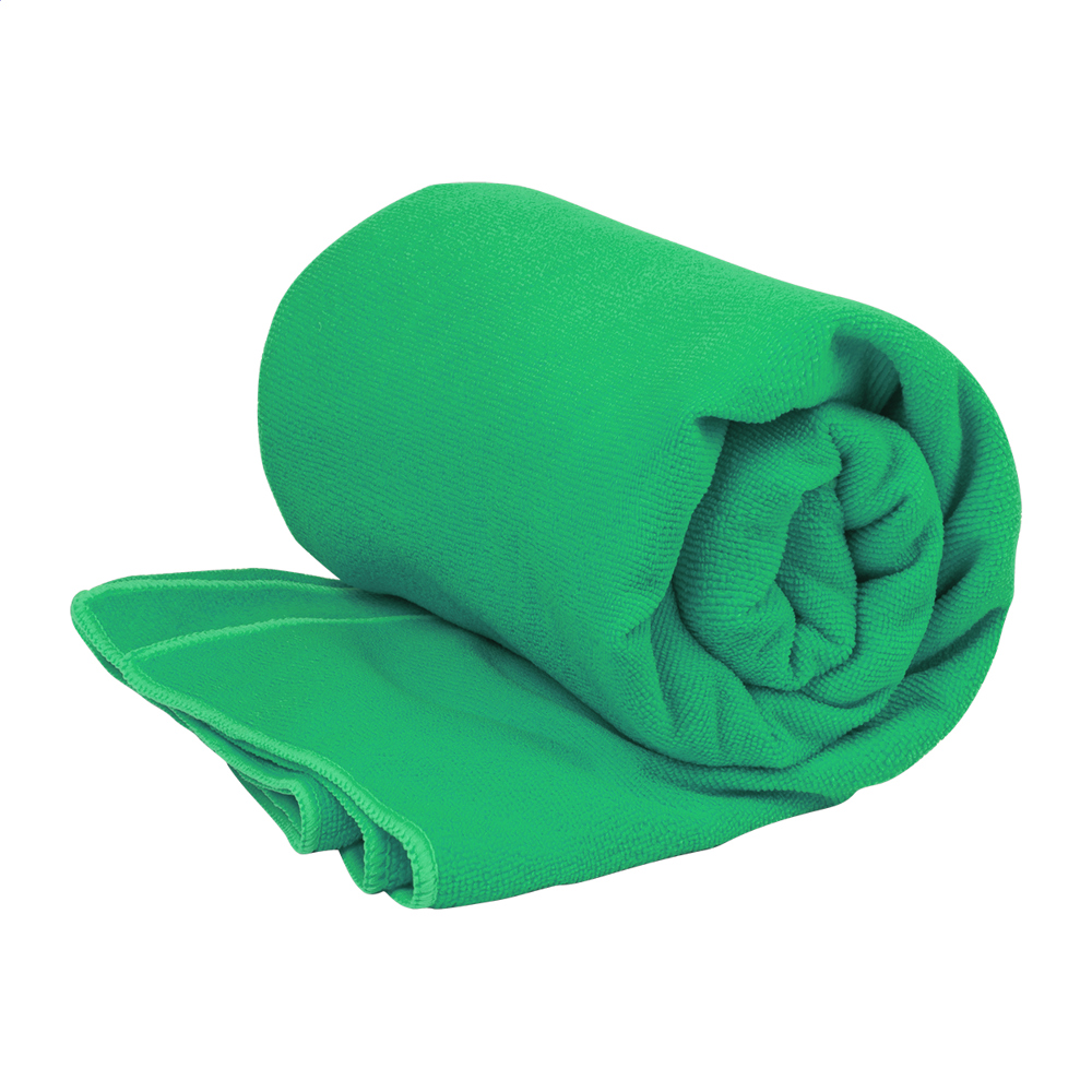 Gains - absorberende handdoek - groen