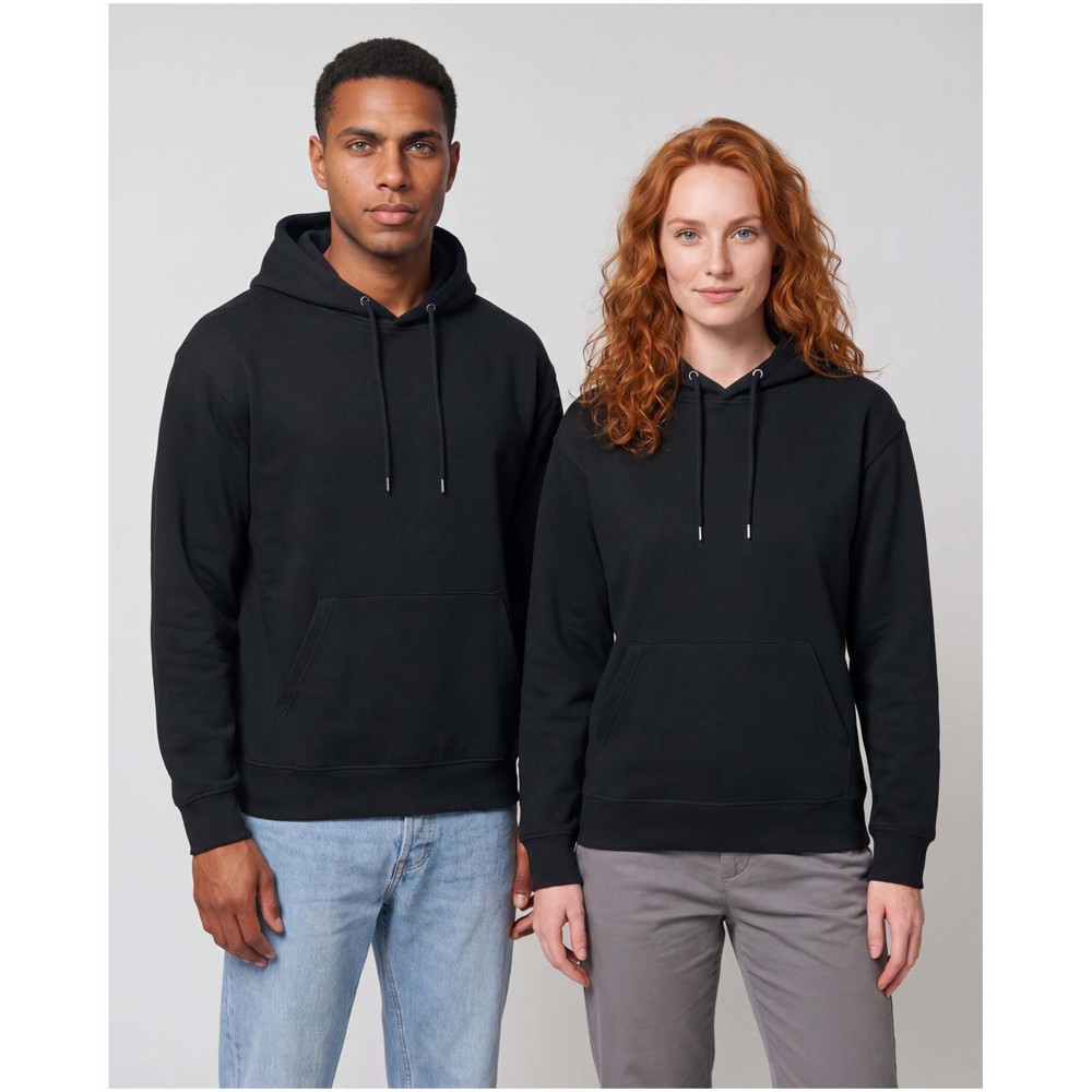 Boris 280 g/m2 unisex OCS organisch oversized hoodie - Zwart