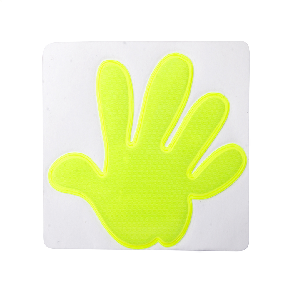 Astana - reflector sticker hand