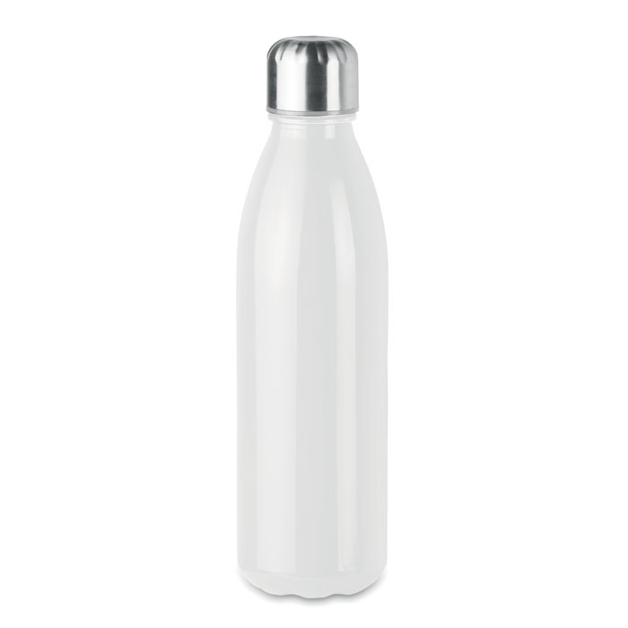 ASPEN GLASS - Glazen drinkfles 650ml - Wit