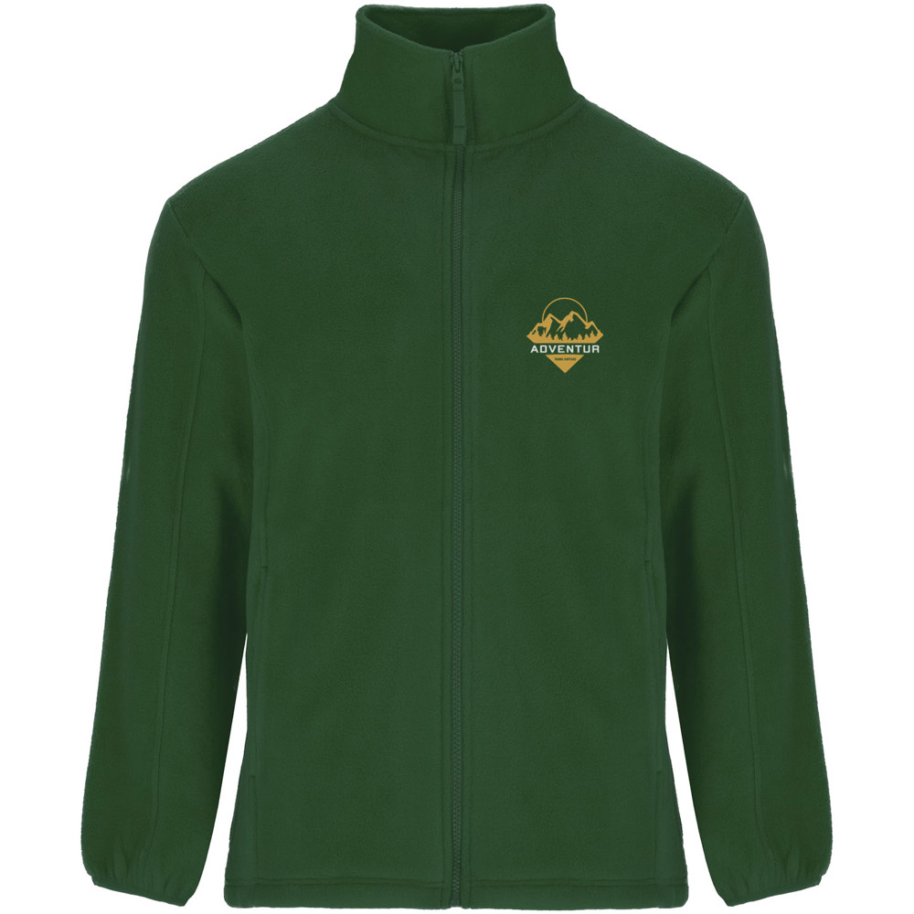 Artic fleece herenjack met volledige rits