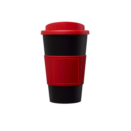 Americano® 350 ml geïsoleerde beker met grip