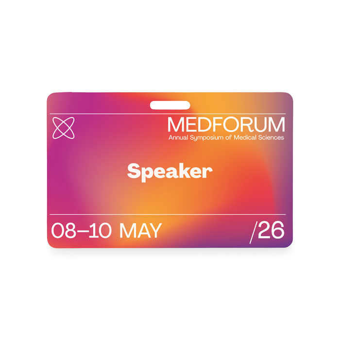 BADSMALL - Lanyard badge 54 x 86mm