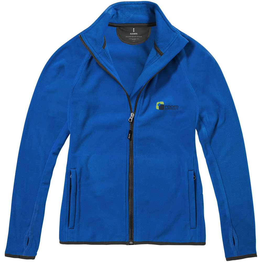 Brossard fleece dames jas met ritssluiting