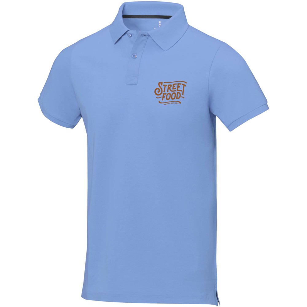 Calgary 200 g/m² herenpolo met korte mouwen