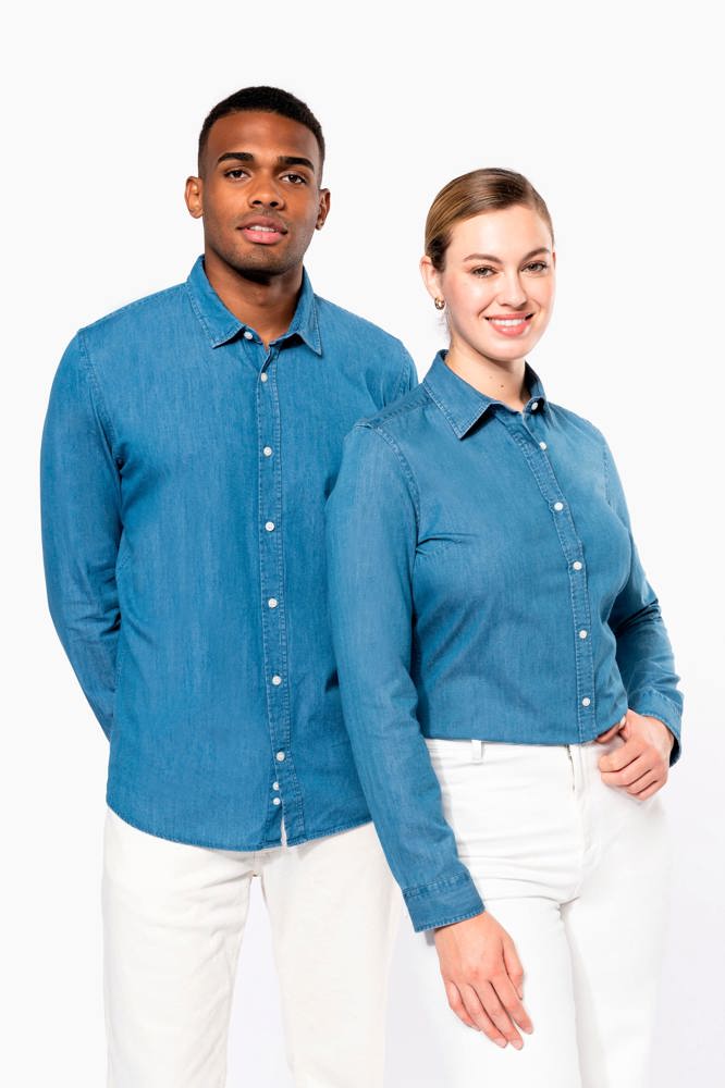 K509 - Damesblouse Denim