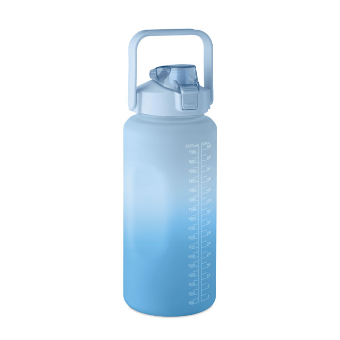 ACTIVATE MAX - RPET waterfles 2000ml - Royal Blauw