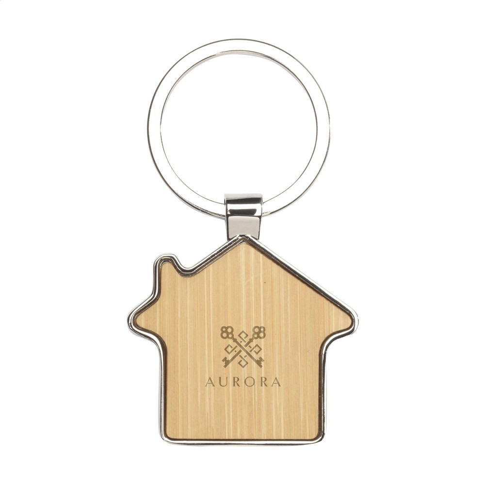 Casa bamboe sleutelhanger