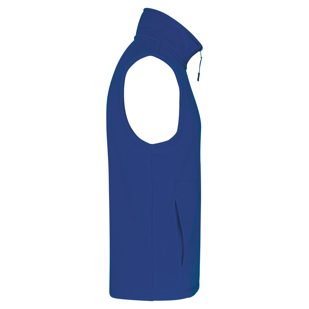 K913 - Bodywarmer van microfleece heren