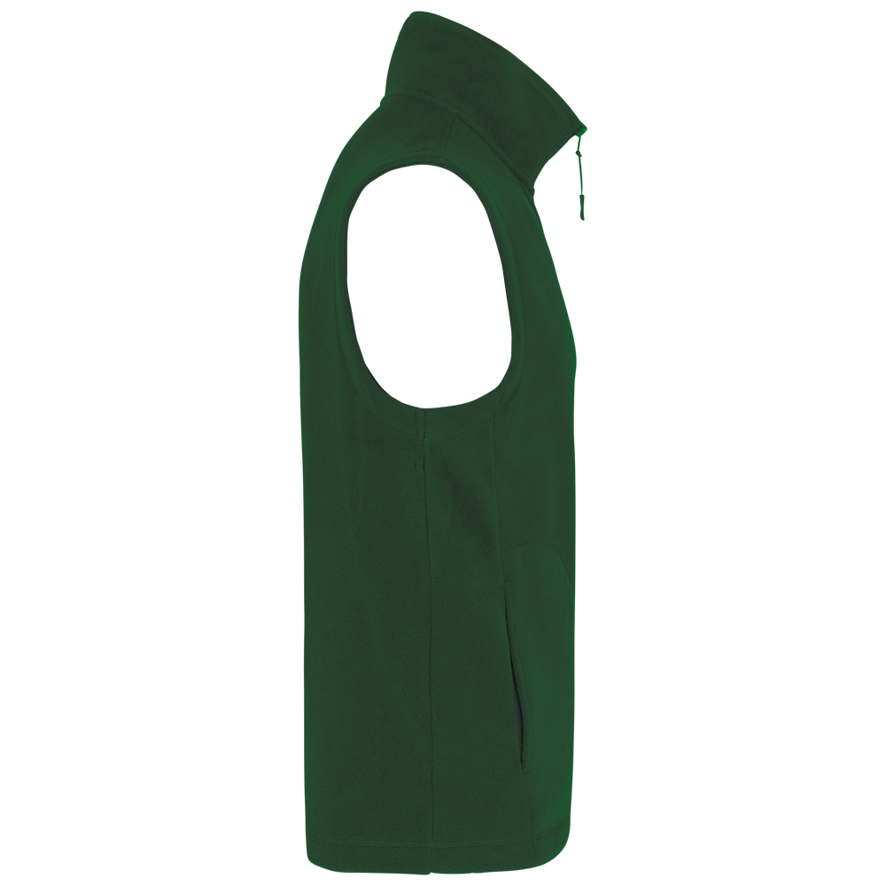 K913 - Bodywarmer van microfleece heren