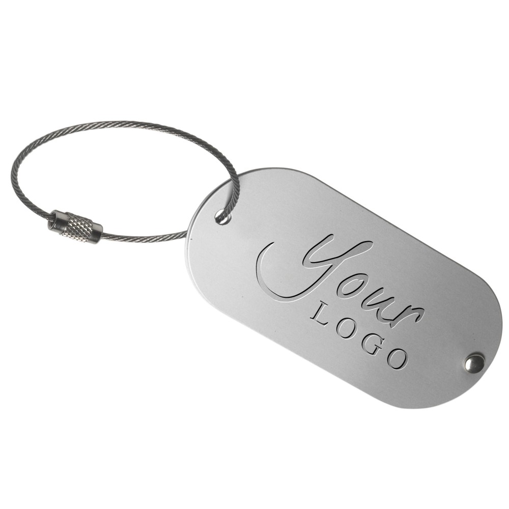 Kofferlabel Isa | Aluminium