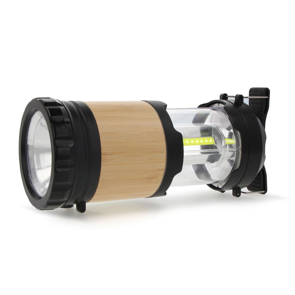 ABS &amp; Bamboe Lamp &amp; Zaklamp