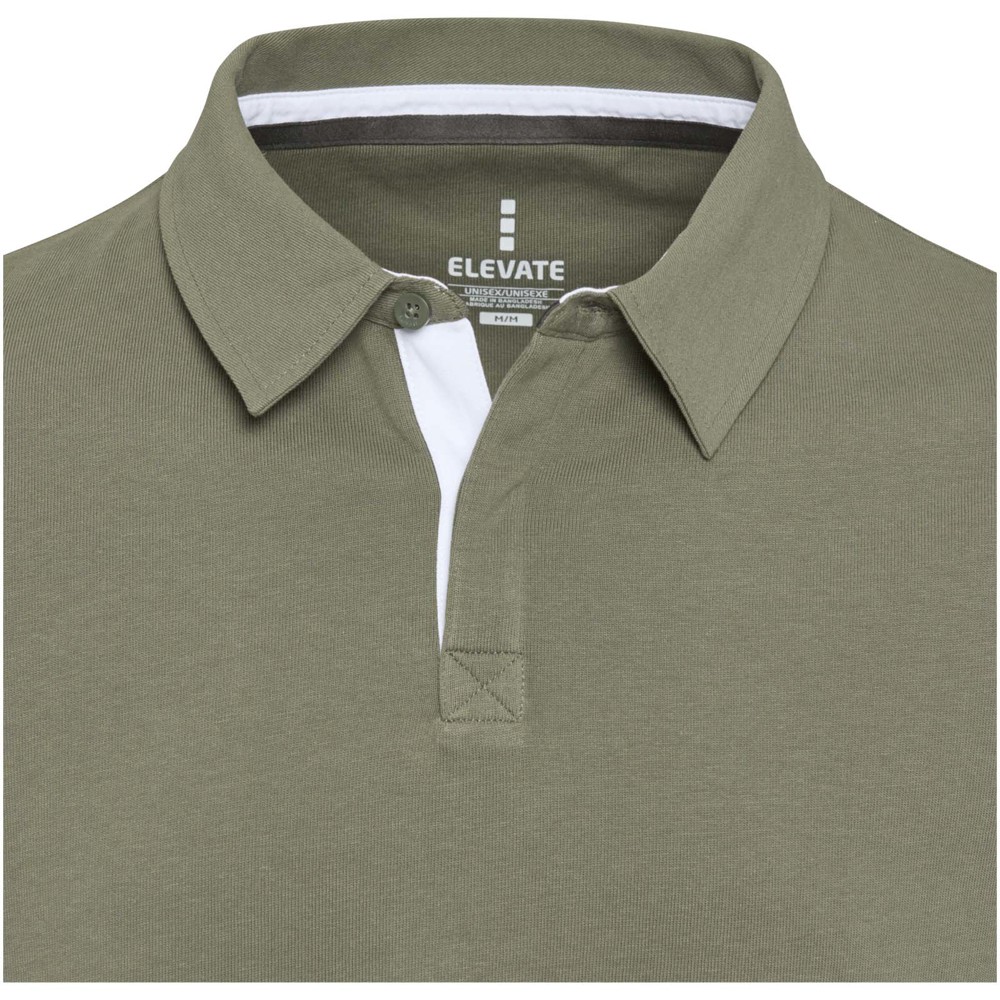 Clyde unisex organic rugbypolo sweatshirt 
