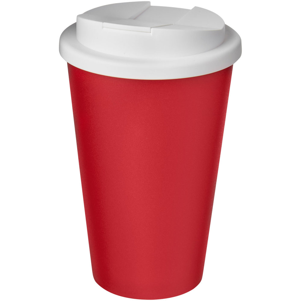 Americano® 350 ml geïsoleerde beker - Rood, Wit