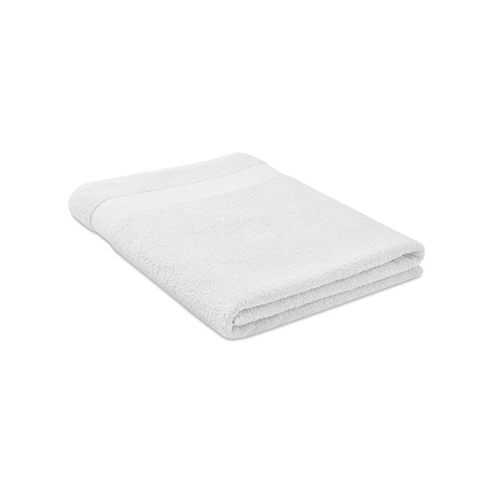 MERRY - Handdoek organisch 180x100 - Wit