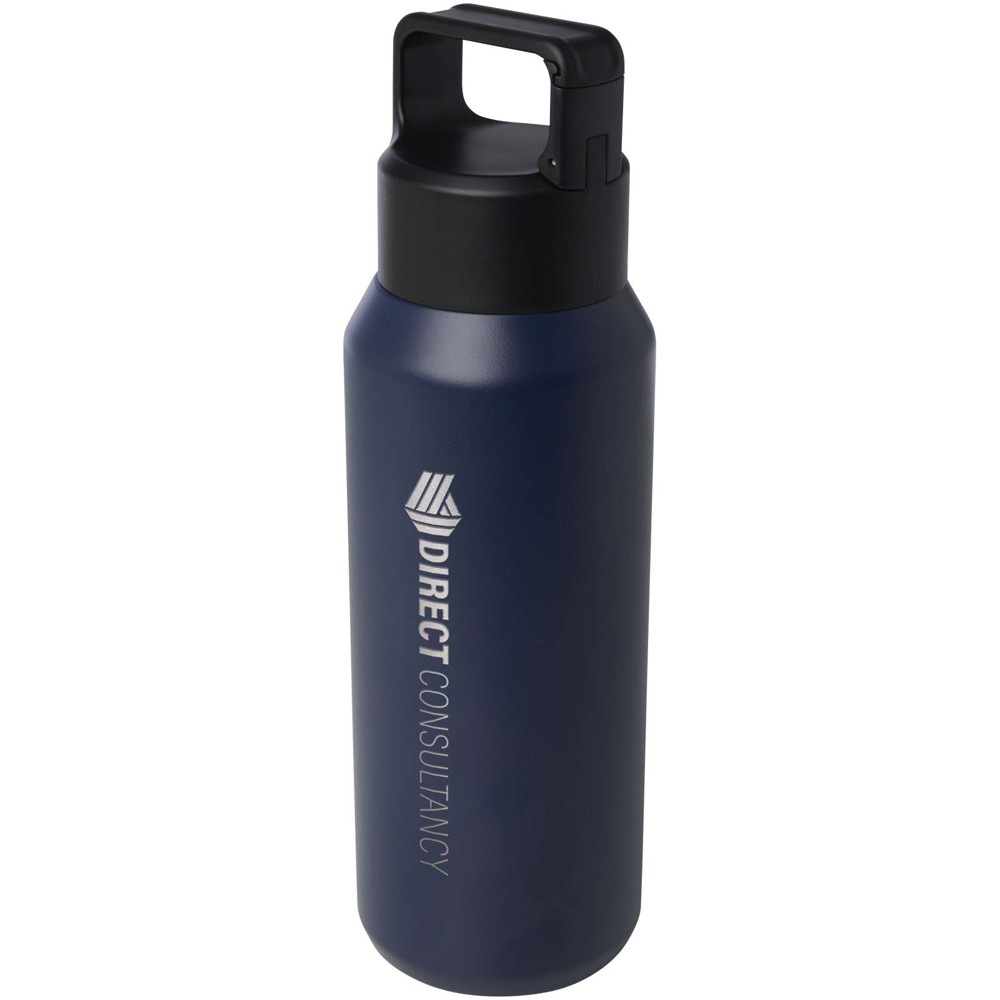 Astra 600 ml RCS-gecertificeerde waterfles van gerecycled roestvrij staal met koperen vacuümisolatie (geschikt voor koolzuurh