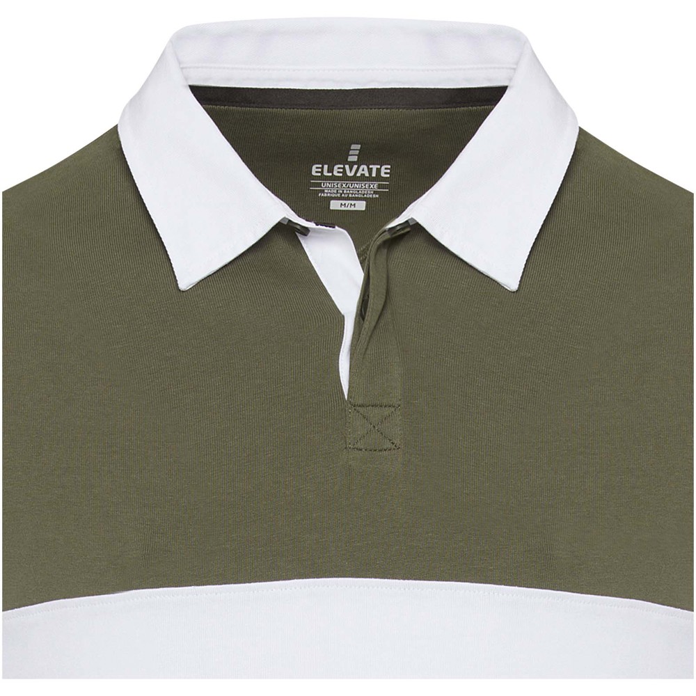 Clyde unisex organic rugbypolo sweatshirt 