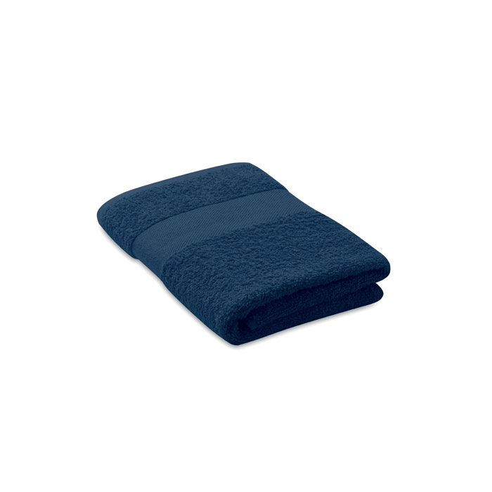 SERRY - Handdoek organisch 50x30cm - Blauw