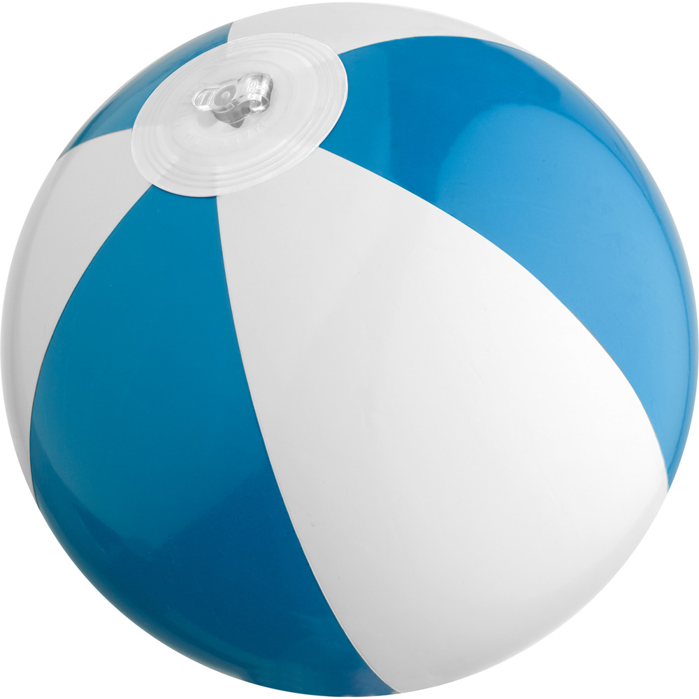 Bicolor mini strandbal - Blauw